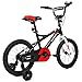 WEIZE Kids Bike,16 Inch Children Bicycle for Boys Girls Ages 4-6 Years Old, Rider Height 38-48 Inch, Coaster Brake, Black