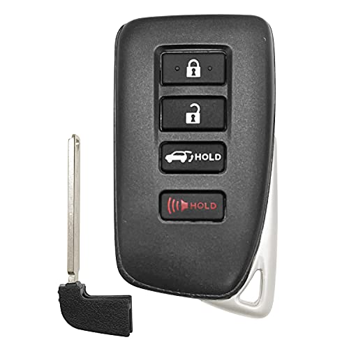 Smart Key Replacement for 2015-2019 Lexus NX200T NX300 H LX570 4-Button Remote FCCID:HYQ14FBA (AG Board 2110) ;By Auto Key Max (1)