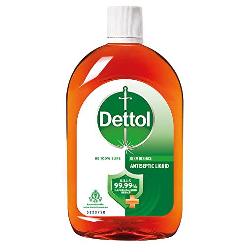 Image of Dettol Antiseptic Liquid for First Aid, Surface Disinfection and Personal Hygiene, 550ml (Pack of 6)