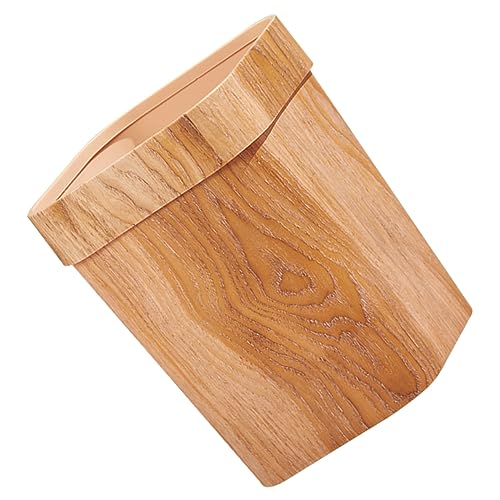 Bote de basura rectangular Chocolate 10L DOITOOL miniatura 1