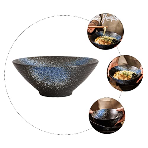 Cabilock Tigela japonesa para macarrão, macarrão, sopa, macarrão, tigela de sopa, tigela de Ramen pa