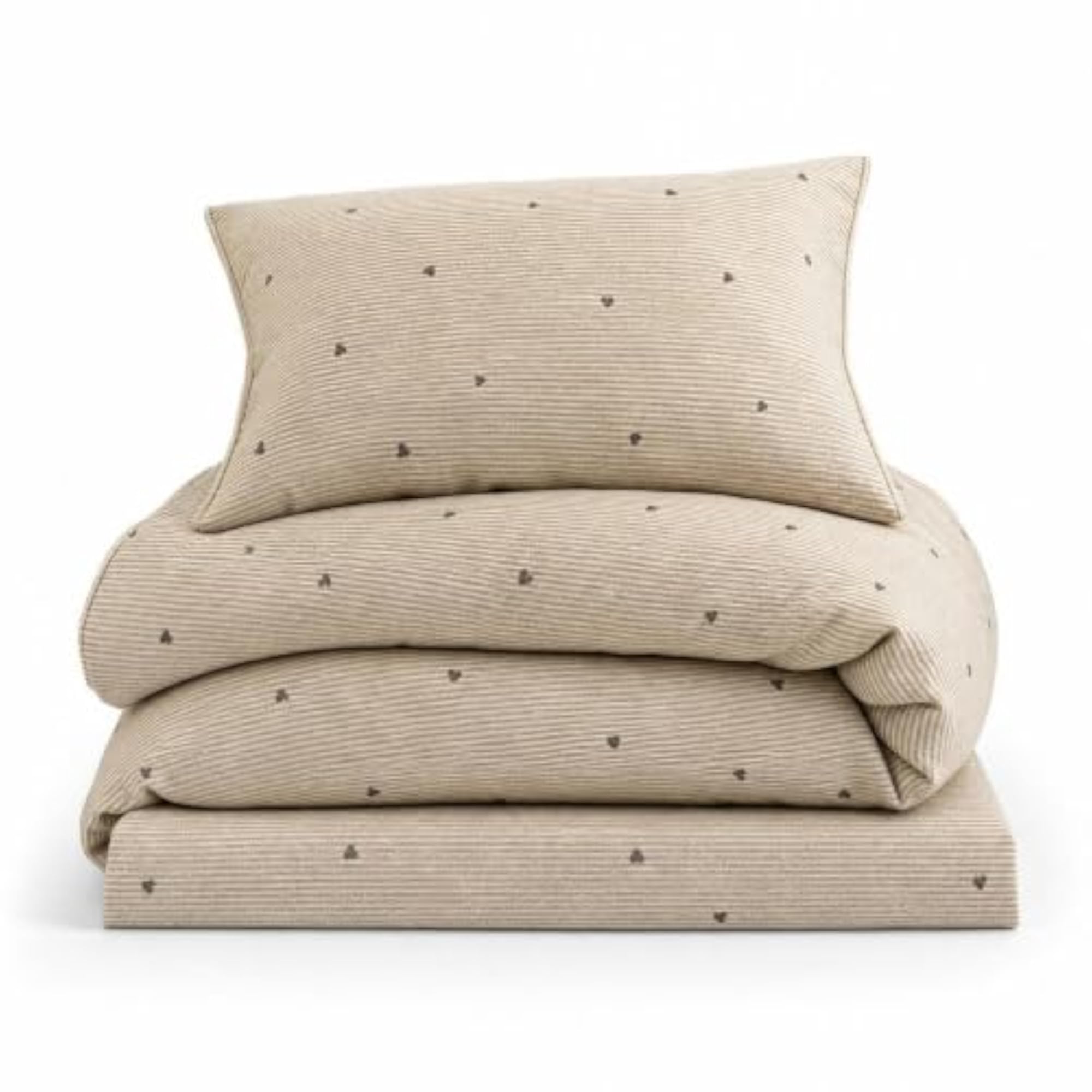 Double-Layer Gauze Duvet Cover Set for Infants