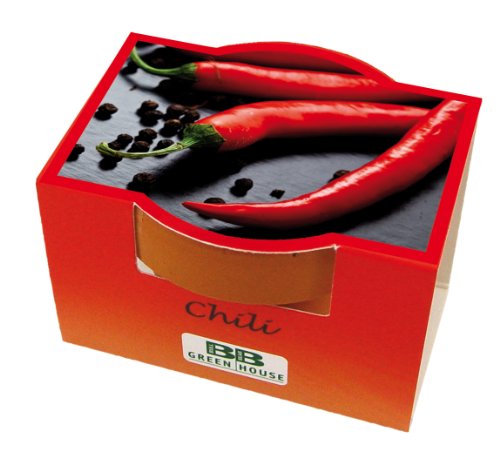 Bull & Bear 3er Set Mini Pflanzset Chili, Chilisamen im Topf 4,5cm, Chili Anzuchtset mit Pflegeanleitung Bull & Bear 3er Set Mini Pflanzset Chili, Chilisamen im Topf 4,5cm, Chili Anzuchtset mit Pflegeanleitung
