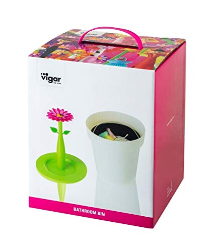 VIGAR Cestino Bagno Flower Power