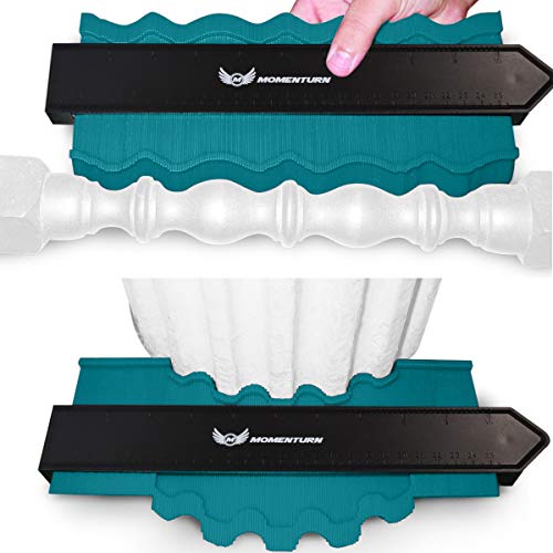 Momenturn Contour Gauge Ezgauge Duplicator -Instant Template Tool For Cutting Curved And Odd Shapes -General Profile Duplication With Lock -Instant Template Master Outline Gauge Lockable - Thumbnail 7