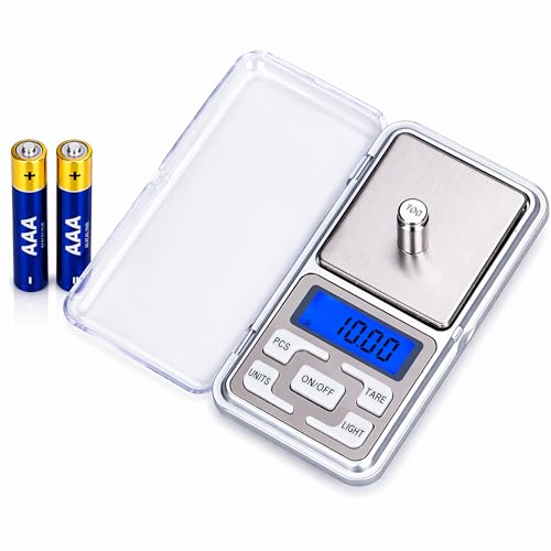Báscula digital Lupo, 500g x 0.1g, pantalla LCD retroiluminada miniatura 1