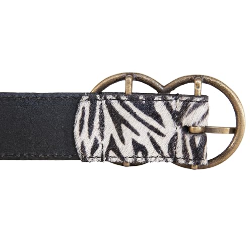 Image of Lucky Brand Women's Western Leather Belt | Classic | Fashion | Vintage | Buffalo Leather | Western-Inspired