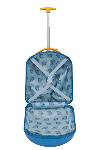 Rockland Jr. Kid's My First Luggage - Hardside Spinner Luggage, Dinosaur, Carry-On 16-Inch #TOP4