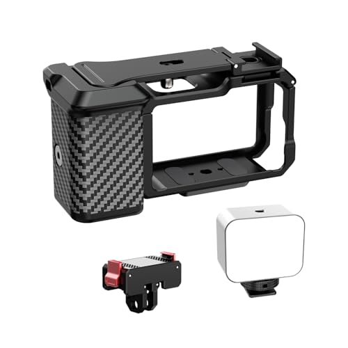 Kit cage magnétique caméra avec poignée amovible et support griffe