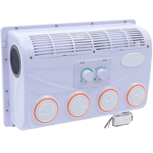 Dakairconditioner voor camper, auto, caravan, vrachtwagen, bus, camper, 12V/24V verdamperassemblage met 32 aluminium kernen