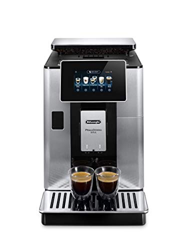 De'Longhi Primadonna Soul, Fully Automatic Bean to Cup, Espresso an Cappuccino Coffee Maker, ECAM610.75.mb, Black and Silver 14 Gallery Image De'Longhi Primadonna Soul, Fully Automatic Bean to Cup, Espresso an Cappuccino Coffee Maker, ECAM610.75.mb, Black and Silver 14 Gallery Image