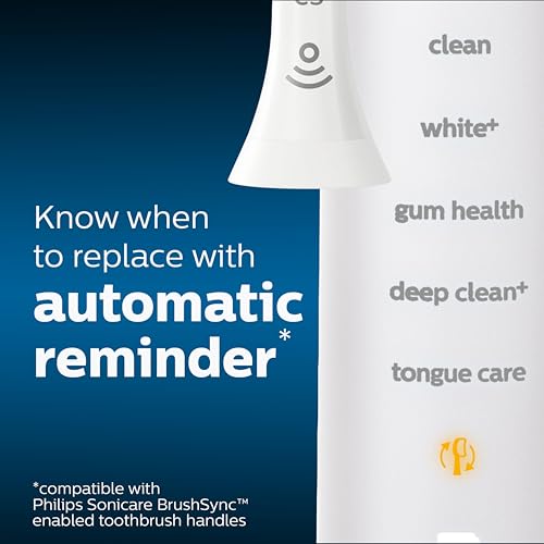 philips sonicare genuine c3 premium plaque control toothbrush heads one year supply 2 brush heads black hx904495