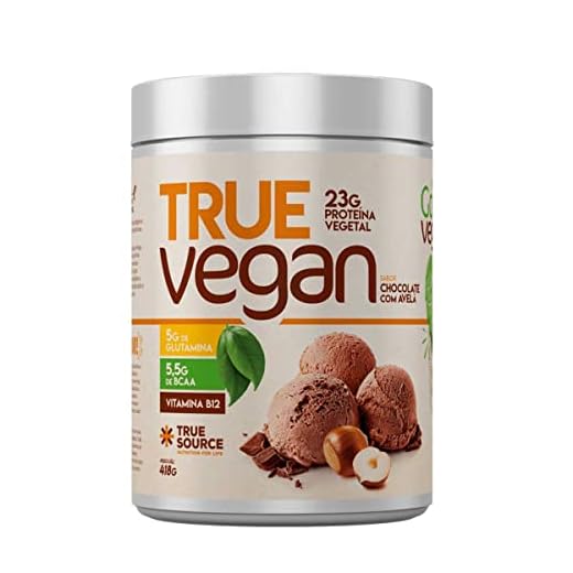 True Source True Vegan (418G) - Chocolate C/ Avelã