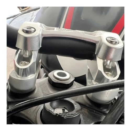 Elevador manillar 28 mm para CB500X que soluciona el dolor de espalda en rutas largas 7