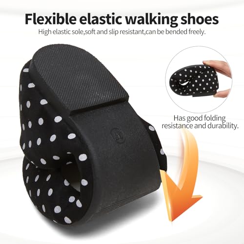 Image of Hash Bubbie Women's Flats Shoes Ballet Flats Dress Shoes Comfortable PU Leather Slip on Shoes for Women