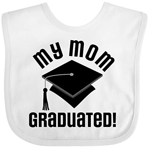inktastic My Mom Graduated Baby Bib