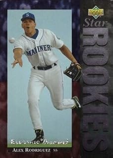 1994 Upper Deck Electric Diamond Baseball #24 Alex Rodriguez Rookie Card