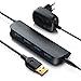 Produktbild CSL - aktiver USB Hub 3.2 Gen1 mit Netzteil 4 Port - Datenhub kompatibel mit PC Notebook Laptop Apple MacBook Air Pro Mini iMac MacPro Tablet