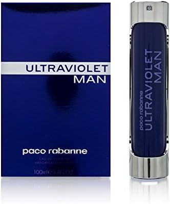 Paco Rabanne Ultraviolet By Paco Rabanne For Men. Eau De Toilette Spray 3.4 Ounces