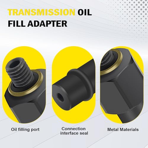 Image of Transmission Oil Fill Adapter Compatible with GM 8L90 Engine Replace DT-51190