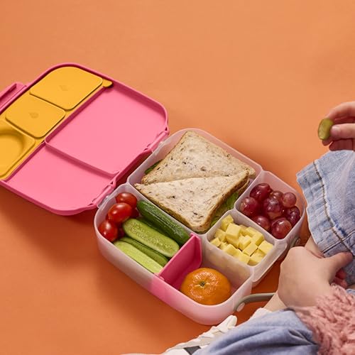 Image of b.box Lunch Box 3-pack, 2 Bento Box Sizes + Snack Containers for Kids