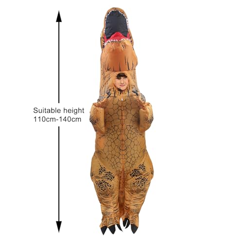 Disfraz Inflable de Dinosaurio para Niños 110-140 cm miniatura 6