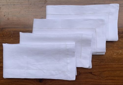 Servilletas de Lino 100% Puro Set x4 20 x 20 Pulgadas miniatura 4