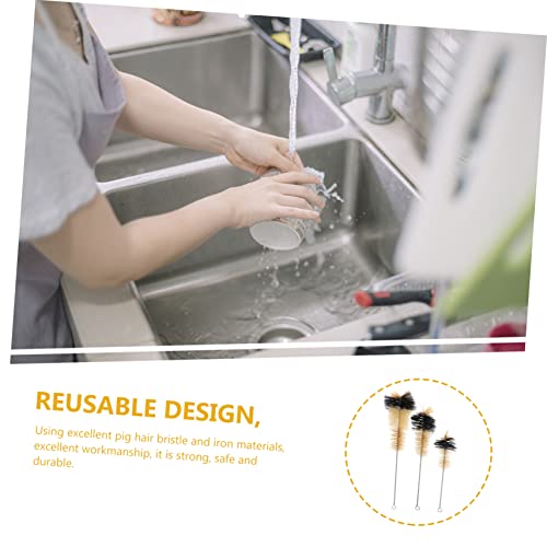Marmerdo 6Pcs Lab Bottle Cleaning Brush Straw Brush Cleaner Cleaner Brush Sinks Brush Test Tube Brush Mug Cleaning Brush Chemicals Cleaning Brush Flask Brush Labs Cleaning Brush #TOP4
