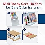 BCW Semi Rigid Card Holder #1 | 400 Pack | Semi Rigid Card Sleeves for Grading Submissions | Protective Holders for Sports & Trading Cards - Image 5