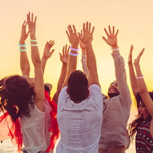 Fyfjur 36 Stück Motivationsarmbänder auf Deutsch, 20,2cm Silikonarmband Abschiedsgeschenk Schüler, Motivationsgeschenke für Teenager und Erwachsene