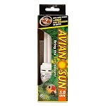 Zoo Med – Zoo Med AS-C5E AvianSun 5.0 UVB Volierenlampe für Vögel 26 W
