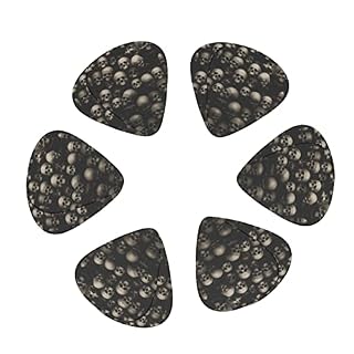 Médiators Guitare Pack de 12 Médiators Crâne Pour Guitare Électrique Guitare Acoustique Diverses Guitares - Les Beatles, Paul McCartney, John Lennon, RIngo Starr, George Harrison