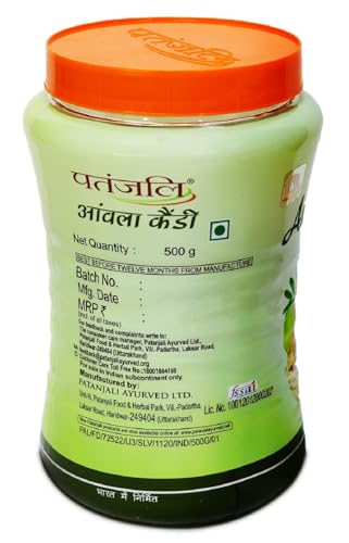 Image of Patanjali Amla Candy 500 Gram