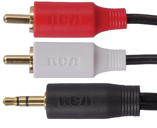 RCA 3-Foot 3.5mm MP3 Audio Adapter Cable
