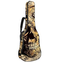 Housse de transport imperméable pour guitare électrique, basse acoustique et classique, fermeture éclair, motif tête de… - Les Beatles, Paul McCartney, John Lennon, RIngo Starr, George Harrison