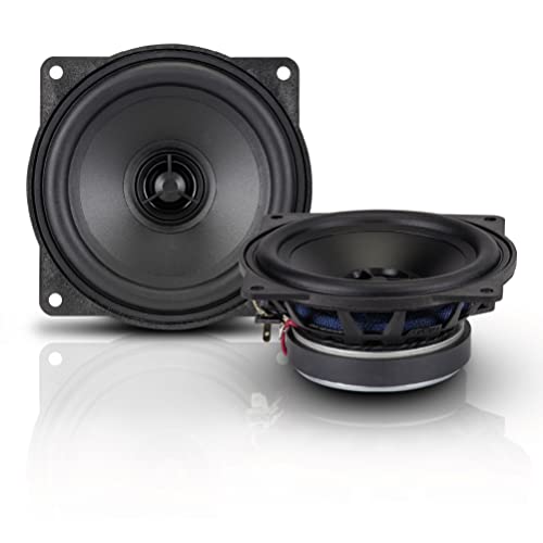 AXTON ATX100S – klangstarkes 10 cm / 4“ Koaxial System, 2-Wege Auto-Lautsprecher mit nur 39 mm Einbautiefe, Soundsystem mit 60 Watt RMS