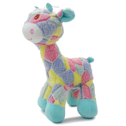 Image of Soft Multi Color Giraffe Plush Toy for Kids Stuffed Toy with Cute Hug-Friendly Plush for Babies, Toddlers & Children Safe, Lightweight & Easy to Clean (40CM)