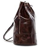 sac paquetage marine nationale 100% CUIR PREMIUM ORIGINAL ✔ cuir italien vintage - un cuir robuste qui a été tanné de manière végétale (végétale) et qui acquiert une patine encore plus belle avec le temps. Grâce à la finition, les légères éraflures peuvent même être effacées avec le doigt.