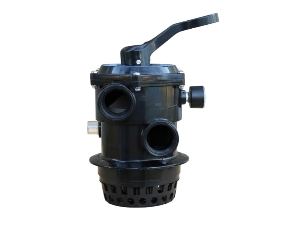 OKU 6-Wege Ventil für Sandfilteranlagen 1 1/2'' 6-Wege Top-Mount-Ventil | Für Filteranlagen | Pool und Schwimmbecken