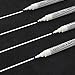 Kassa 4-Pack Fine Tip White Chalk Markers | Includes 2 3mm Reversible Bullet, Chisel Tips | Works on Chalkboard, Blackboard, Windows & Mirrors | Erasable & Dust-Free | Ideal Use at Home, School & More
