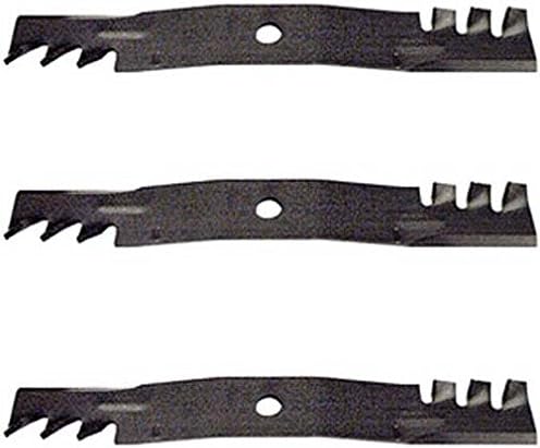 Amazon.com : Set Of 3 Blades Replaces JOHN DEERE M128485 M133381  