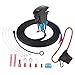 AOLIHAN Universal UTV Horn Kit with LED Rocker Switch and Wire for Golf Cart, ATV, Polaris RZR, Ranger, General, Side by Side, Can-Am, Club Car, Teryx 4, PRO XP