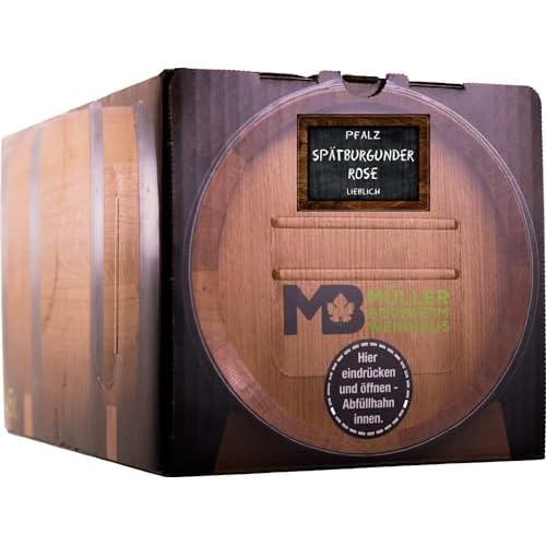Weinhaus Müller Bornheim Spätburgunder Rosé Bag in Box 5L lieblich