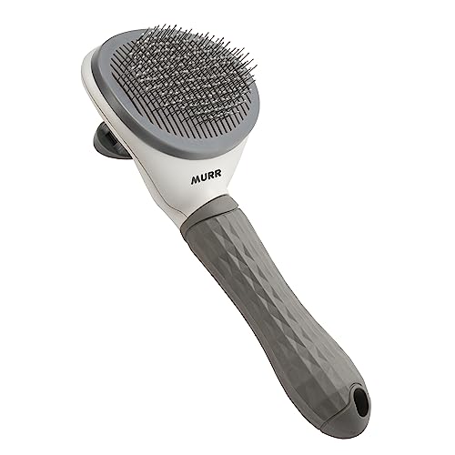 Cat Grooming Brush, Dog Deshedding Tool, Self Cleaning Slicker Brush, Pet Hair Remover, Grooming Comb For Pets