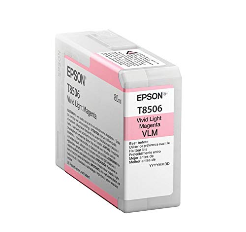 Epson T850600 T850 UltraChrome HD Vivid Light Magenta Ink