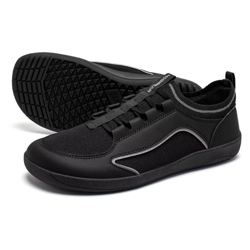 Image of HOBIBEAR Barefoot Minimalist Shoes Womens Mens | Zero Drop | Wide Width Canvas Slip-on Shoes