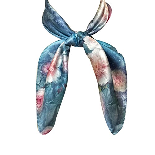 allydrew Charmeuse Silk Neckerchief Square Scarves3