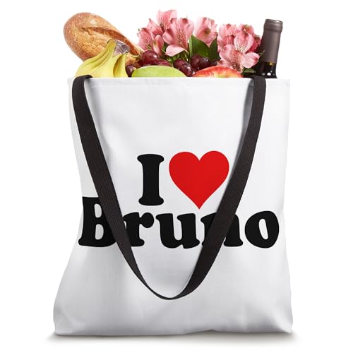Bolsa Tote I LOVE HEART BRUNO miniatura 4