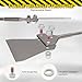 Dtructiew Alloy Steel Floor Scraper Kit, 5