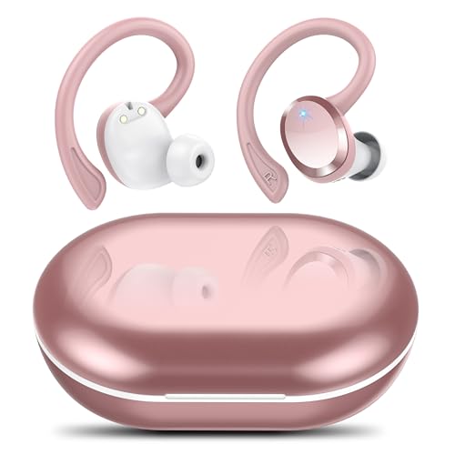 Bluetooth Kopfhörer, In Ear Kopfhörer Kabellos Bluetooth 5.4 mit 68 std Spielzeit LED-Anzeige, 4 ENC Noise Cancelling Mi...